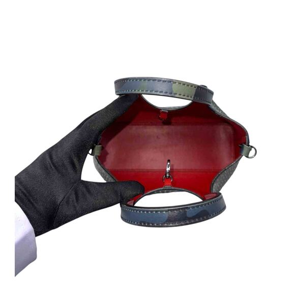 Christian Louboutin Camouflage Studded Cabarock Tote Multicolor - Picture 5 of 5